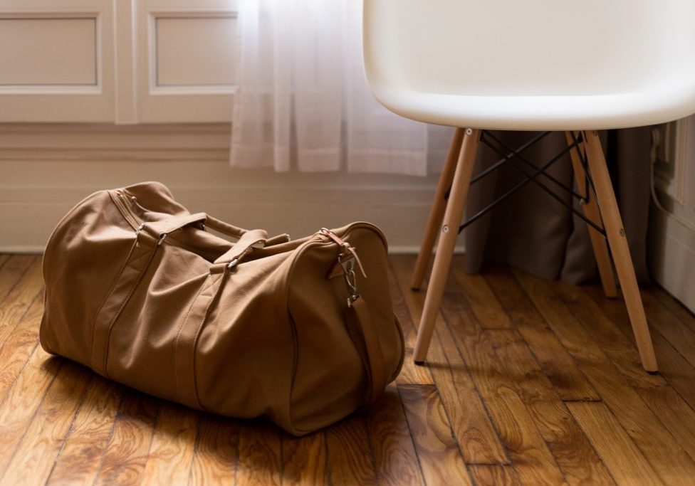 packing luggage
