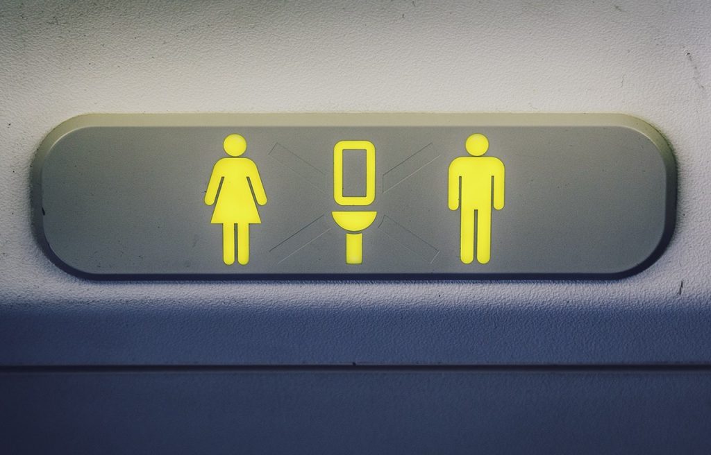 Travel Tip How to use and airplane bathroom! Pampered Travel